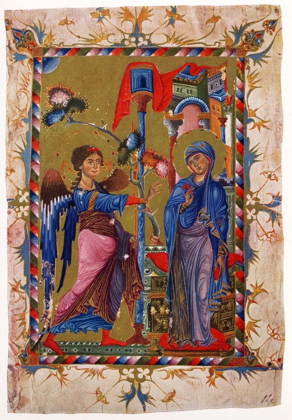 21-Миниатюра армянского евангелия, XIII век